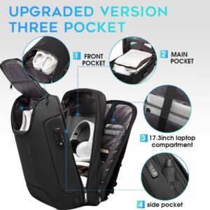 Home bange men's anti theft backpack