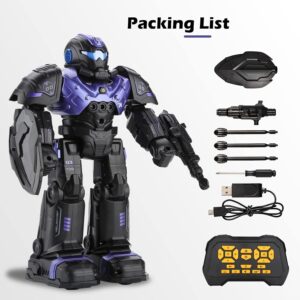 Home swtoipig rc robot toys gesture sensing remote control programmable robot toy for 5 6 7 8 9 years old boys kids