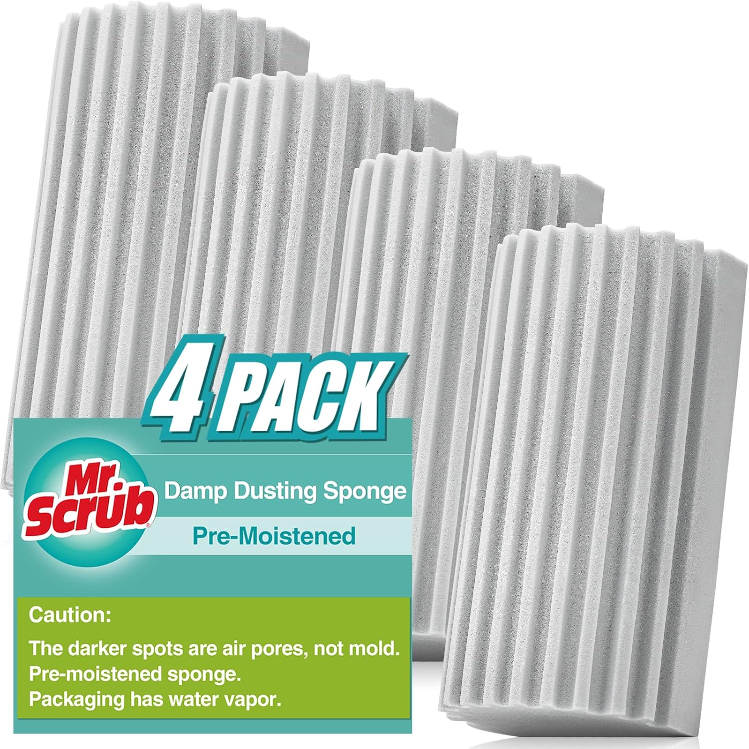 4 pack damp dusting sponge duster 4 pack damp dusting sponge duster
